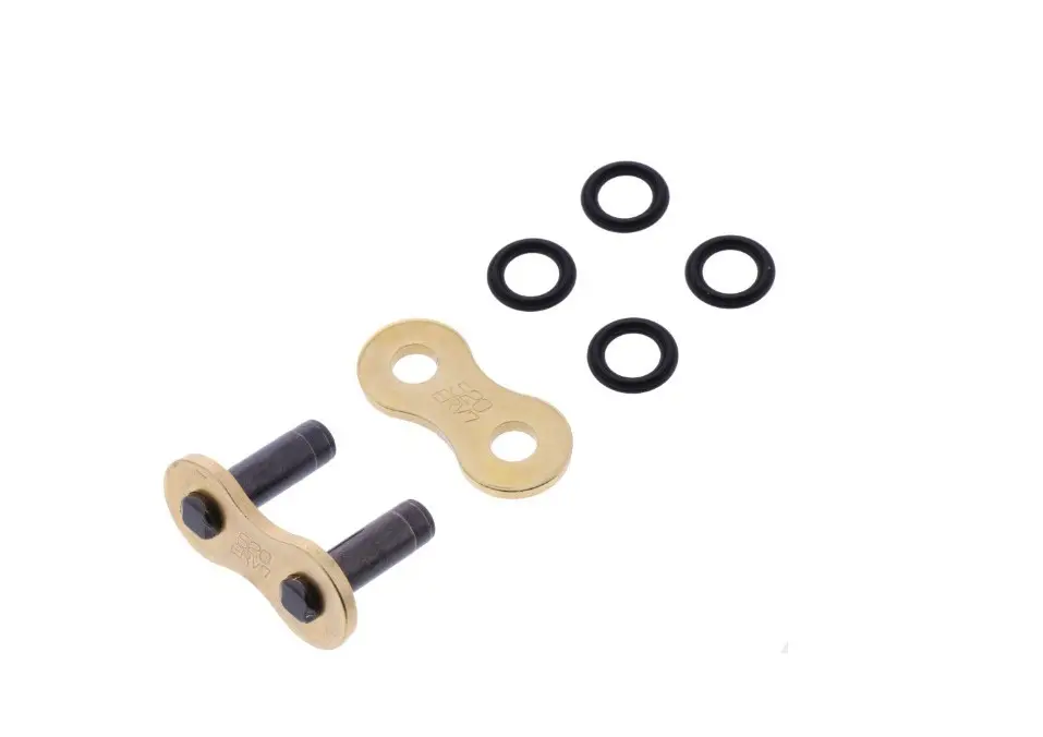 DID X-Ring Chain Gold/Gold 520ERV7 Rivet Links