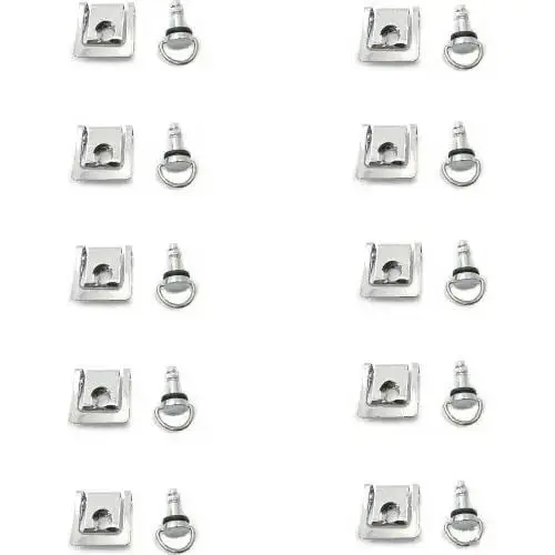 JMP DZUS FAIRING FASTENER 17MM SILVER