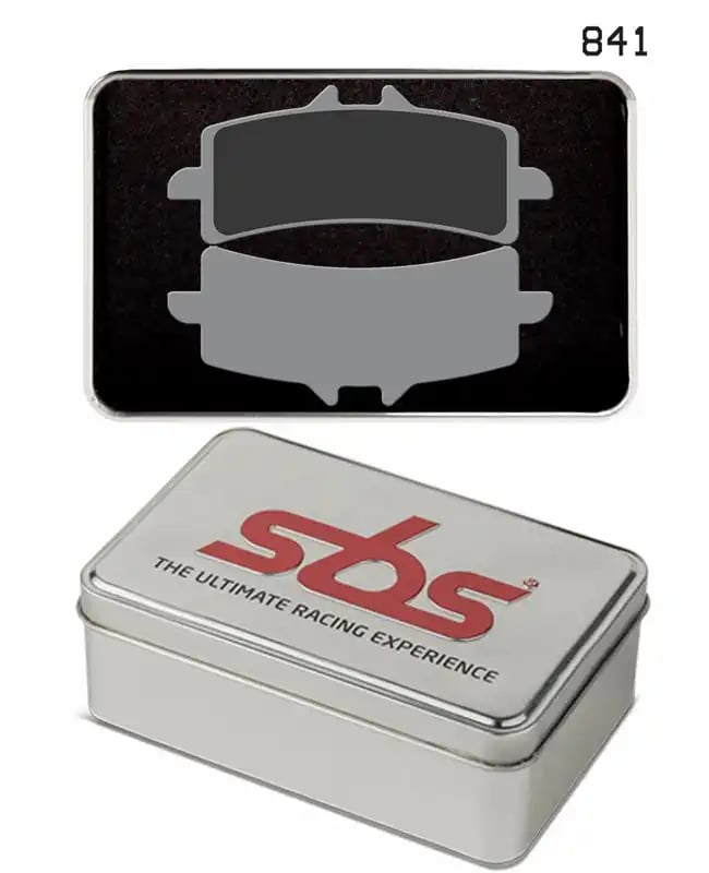 SBS 841DS-1 BRAKE PADS SINTER RACING - ROAD RACING - Brembo RSV4 V2 V4 CBR1000RR-R GSXR