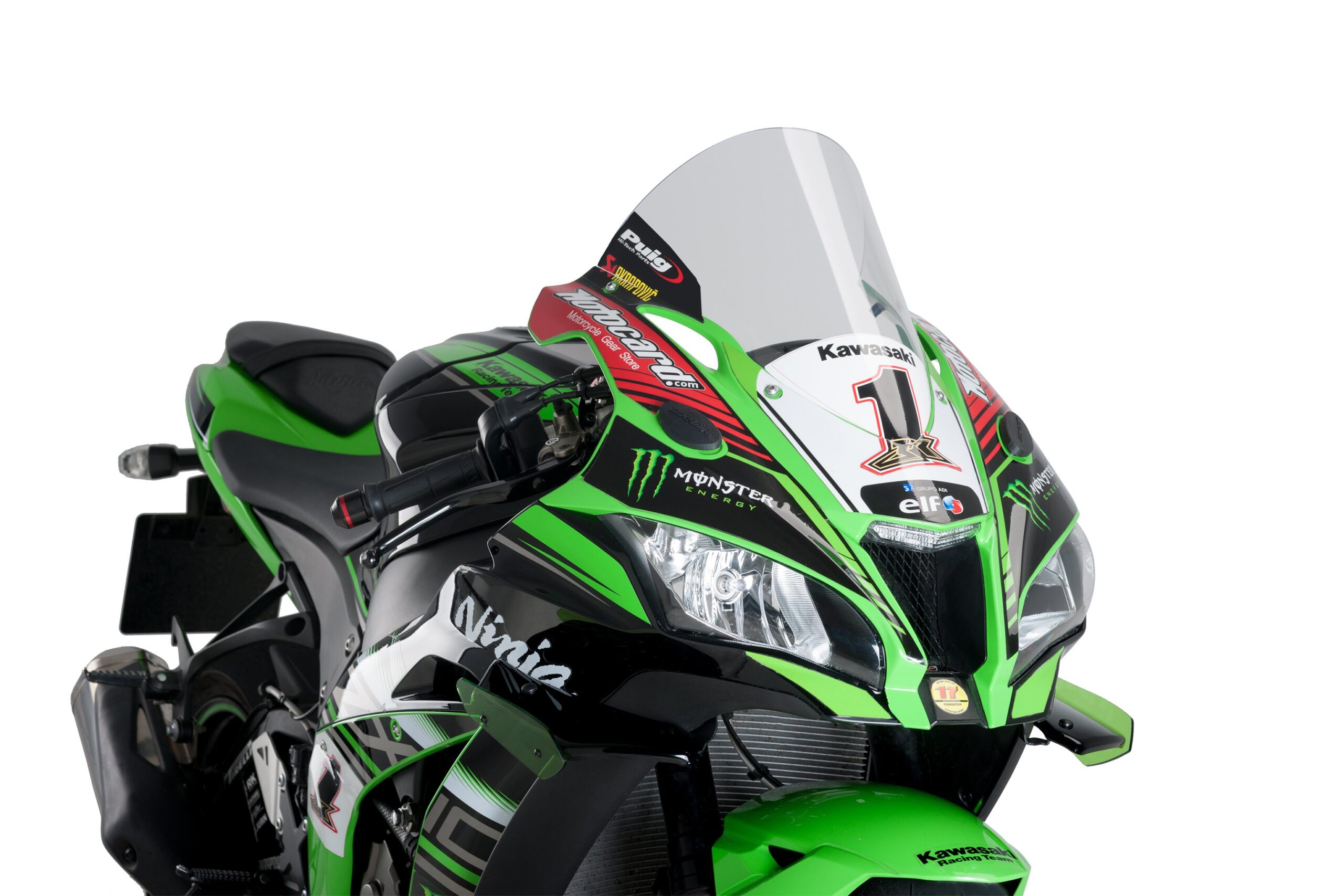 Puig R-Racer Screen | Clear | Kawasaki ZX-10R 16-20