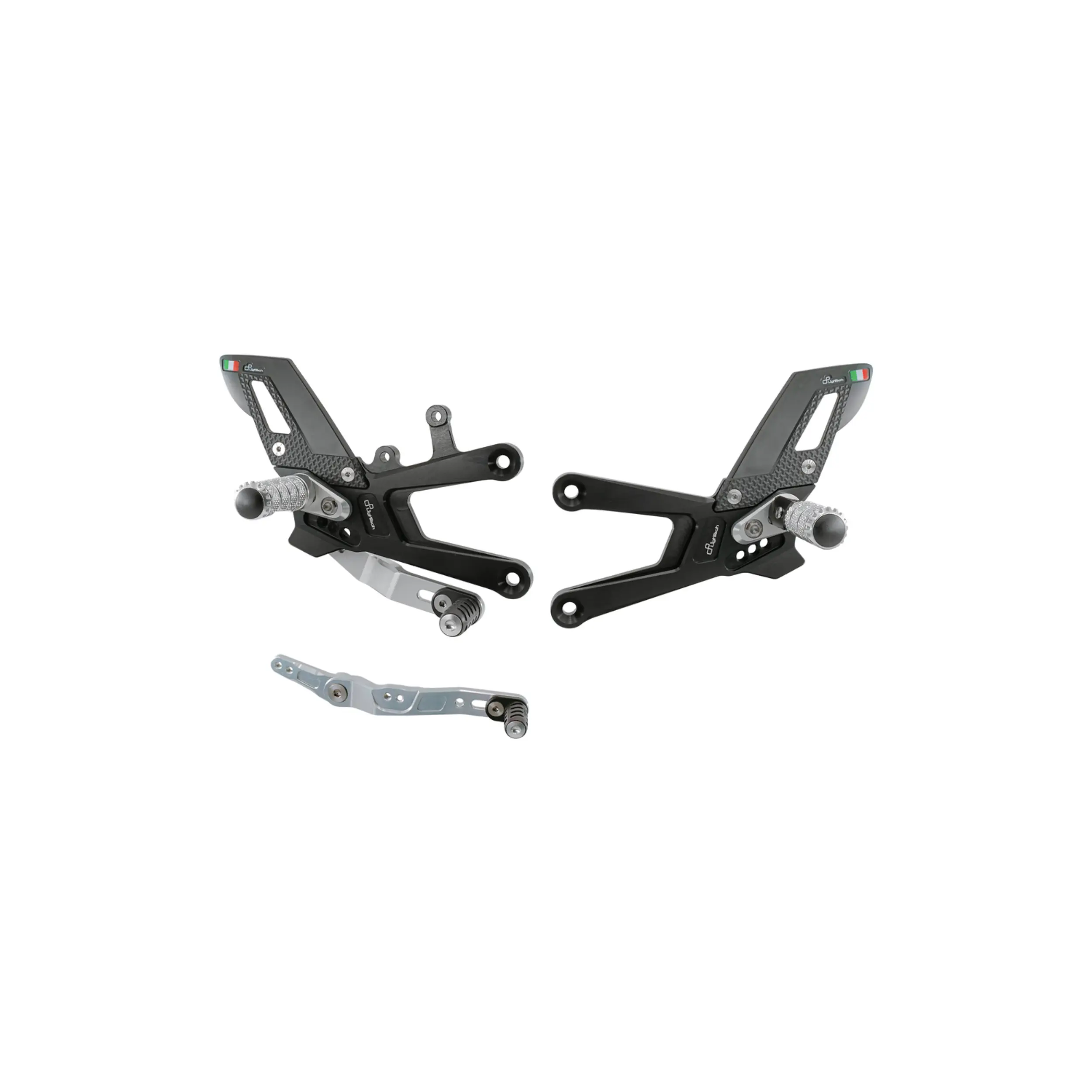 Lightech Honda CBR1000RR-R 20> Adjustable Rear Sets With Fixed Foot Pegs