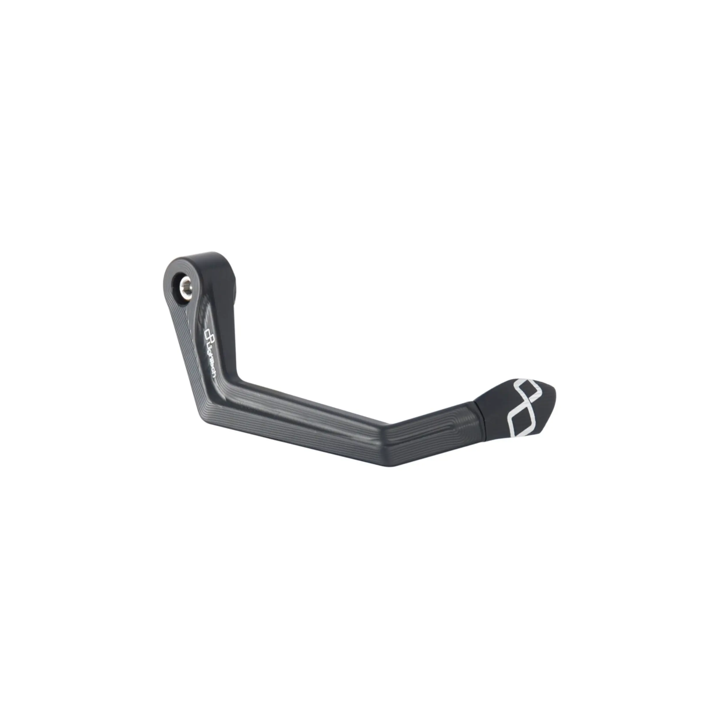 Lightech Aluminium Brake Lever Guard - Axle Base 132 mm / Anodized Guard end