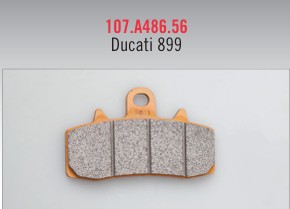Brembo Z04 Pads - Aprilia RS660 / Panigale 899 - 107.A486.56