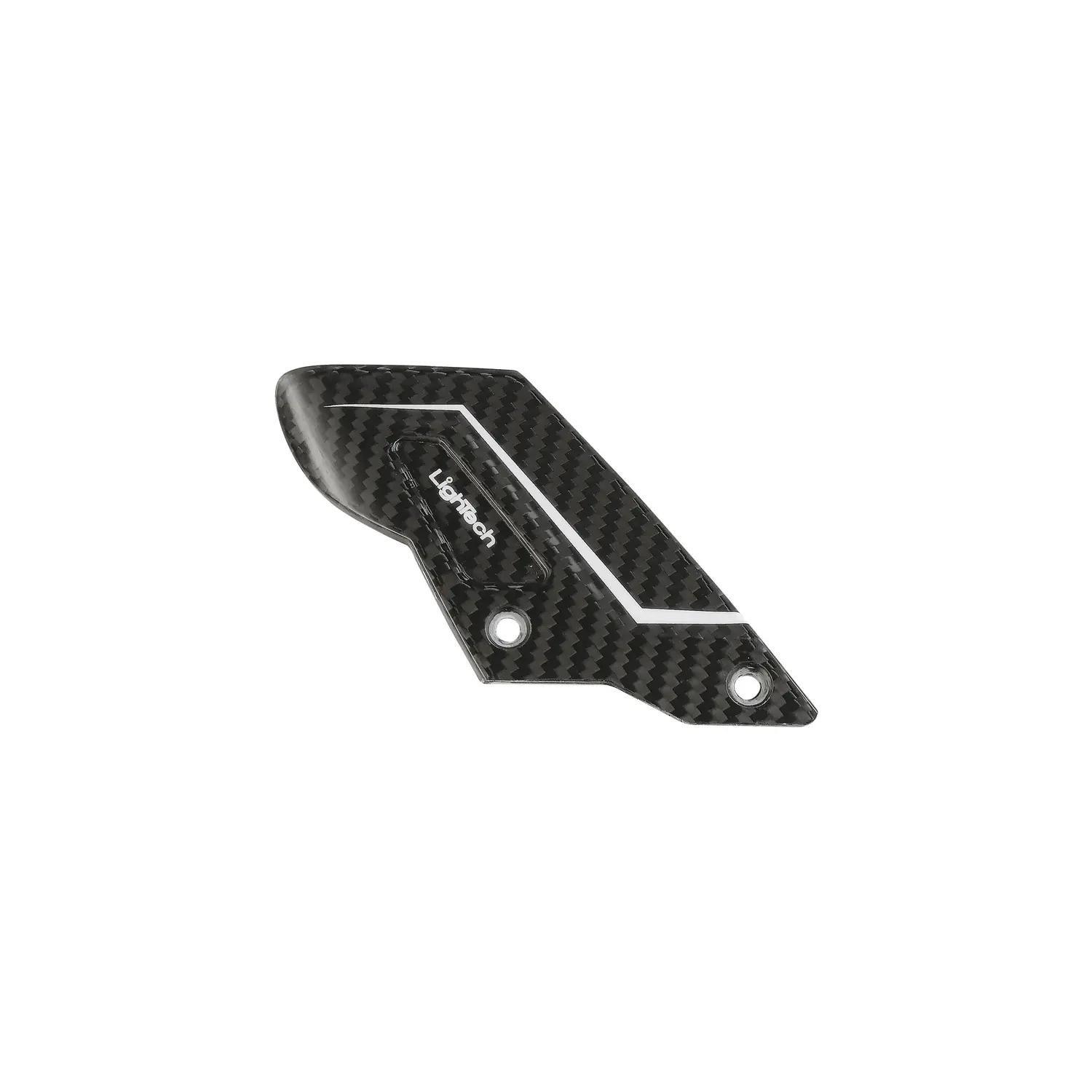 LighTech Carbon heel guard on the brake side