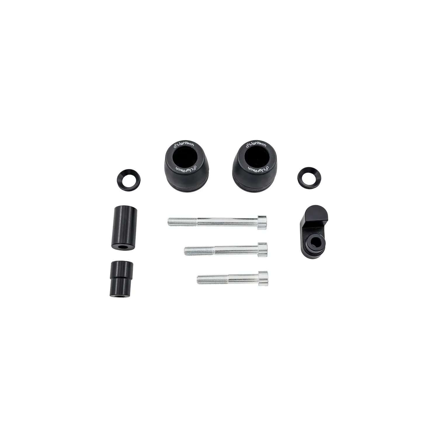 LighTech Yamaha R6 09-16 Shock-Absorbing Frame Sliders Kit