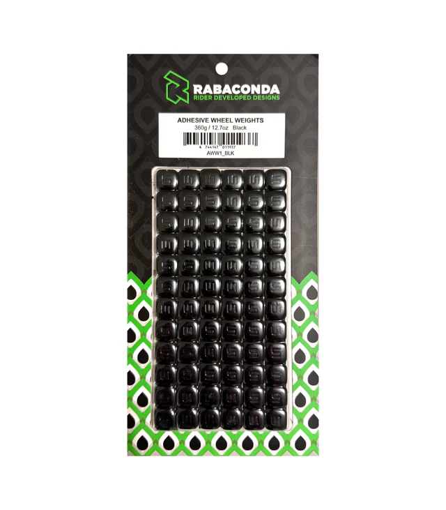 Rabaconda Rabaconda Motorcycle Wheel Weights 360g Black