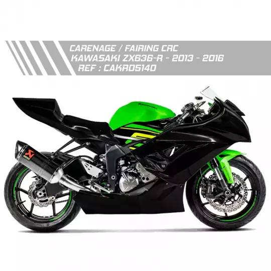 CRC Kawasaki ZX636R 2013-2018 Complete Racing Fairing Set